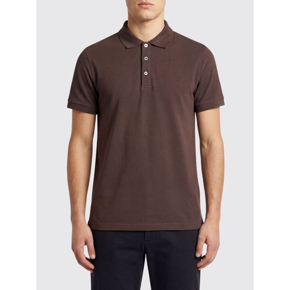 Fay Polo Shirt Men Brown